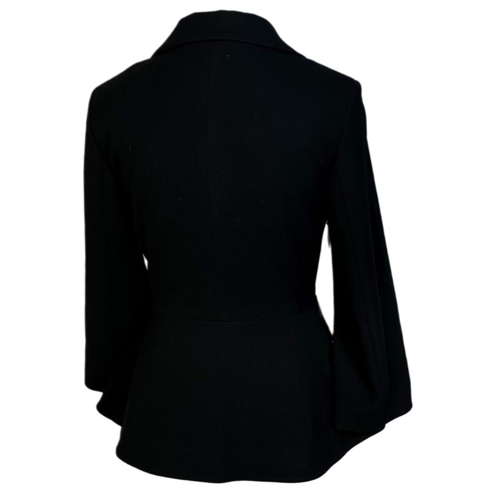 Aritzia Selina Blazer Tailored Wrap Style Sz 4 Black NWT Business Quiet Luxury - Picture 6 of 8